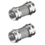F-Adapter Stecker/Stecker 2 Stück (0004)