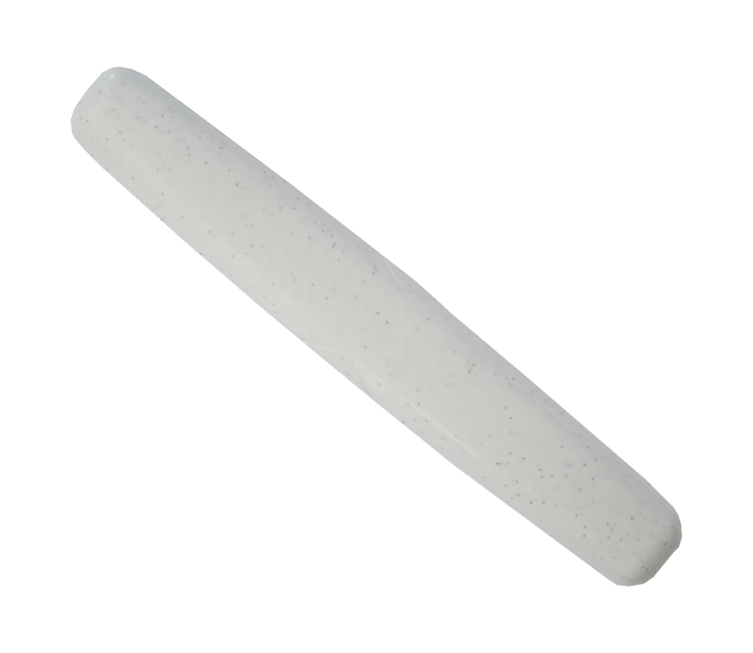Zahnbürsten Etui Kunststoff 200x35x23 mm weiß gesprenkelt (0063) Zahnbürsten Etui Kunststoff 200x35x23 mm weiß gesprenkelt (0063)
