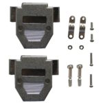 D-Sub Steckergehäuse Gehäuseschalen 25 polig silber (0233)