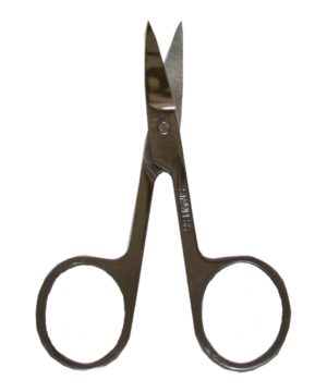 Nagelschere Edelstahl gebogene Schneide 9 cm (9686)