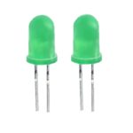 Blink LED 5mm grün selbstblinkend 5-32 mcd 2 Stück (0013)