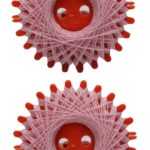 Sternzwirn Polyester 20/3 2x20m rosa 2 Stück (1061)