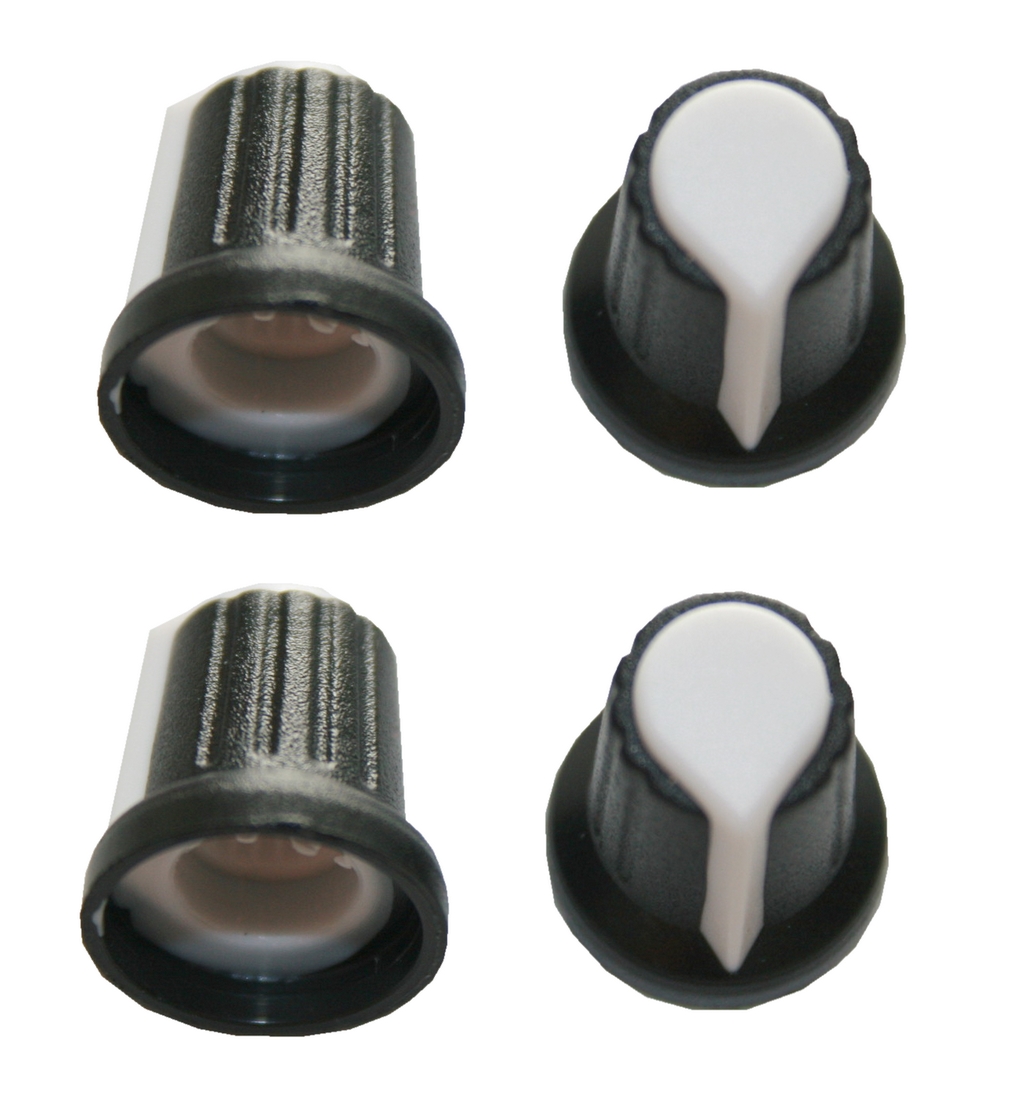 drehknopf-gerateknopf-potiknopf-6mm-weisz-4-stuck-0055 Drehknopf Geräteknopf Potiknopf 6mm weiß 4 Stück (0055)