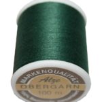 Nähmaschinen Obergarn Nähgarn 100m Baumwolle 50/3 grün (1055)