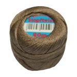 Stopftwist Stopfgarn Baumwolle 8-fach mercerisiert 20 m braun (0858)