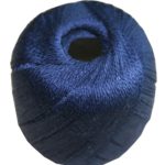 Stopftwist Stopfgarn Baumwolle 8-fach mercerisiert 20 m blau (0875)