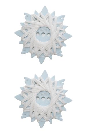 Sternzwirn Ramie 24/3 extra stark 2x20m weiß 2 Stück (0001)