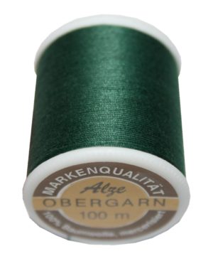 Nähmaschinen Obergarn Nähgarn 100m Baumwolle 50/3 grün (1055)