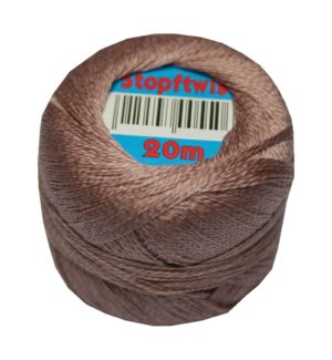 Stopftwist Stopfgarn Baumwolle 8-fach mercerisiert 20 m altrose (0879)