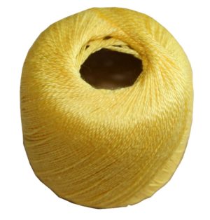 Stopftwist Stopfgarn Baumwolle 8-fach mercerisiert 20 m gelb (0891)
