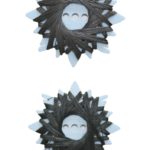 Sternzwirn Ramie extra stark 24/3 2x20m grau anthrazit 2 Stück (0004)