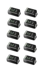 1N4002 SMD Diode Gleichrichterdiode 1A 100V 10 Stück (0001)