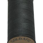 Nähmaschinen Nähgarn Polyester 40/2 grau anthrazit 200 m (1012)