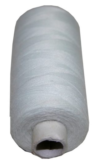 Nähmaschinen Nähgarn Polyester weiß hellgelb 500 m (1099)