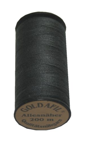 Nähmaschinen Nähgarn Polyester 40/2 grau anthrazit 200 m (1012)