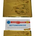Rettungsdecke Rettungsfolie Gold Silber 160 x 210 cm 2 Stück (0116)