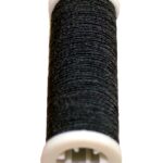 Hutgummi Gummi Nähfaden 10 m 1 mm schwarz (9997)