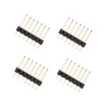 Stiftleiste Leiste 7-polig gerade 2,54mm 1-reihig 4 Stück (1271)