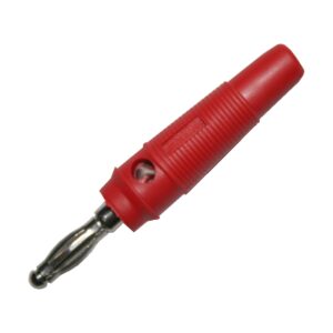 Bananenstecker Laborstecker Stecker 4mm rot (0281)