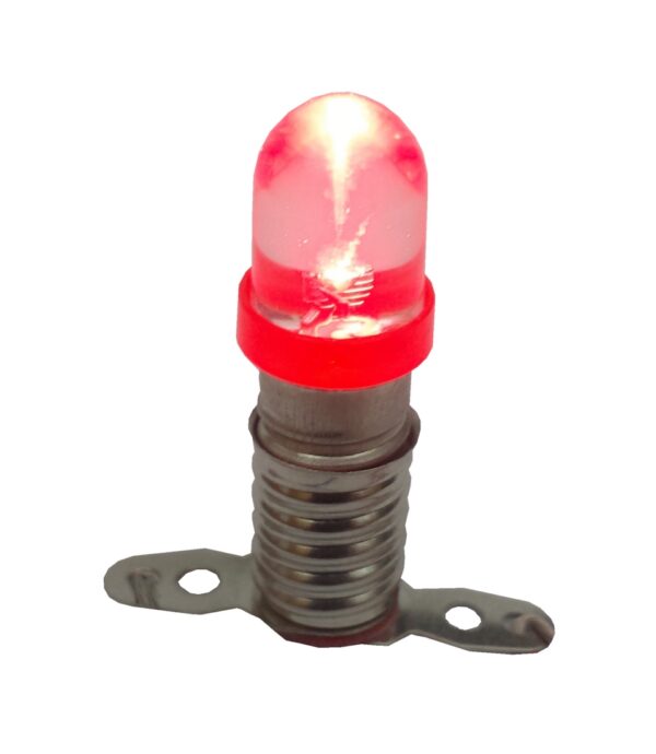 LED Glühlampe Glühbirne E10 4,5V rot 2 Stück (8012)