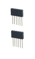 Buchsenleiste Mikrocontroller Header stapelbar extra lang 6-polig 2 Stück (0081)