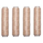 Nähmaschinen Nähgarn 200 m 4 x 50m Polyester 40/2 apriko (0005)