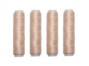 Nähmaschinen Nähgarn 200 m 4 x 50m Polyester 40/2 apriko (0005)