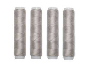 Nähmaschinen Nähgarn 200 m 4 x 50m Polyester 40/2 beige (1033)
