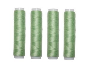 Nähmaschinen Nähgarn 200 m 4 x 50m Polyester 40/2 hellgrün (1050)