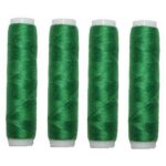 Nähmaschinen Nähgarn 200 m 4 x 50m Polyester 40/2 grün (1054)