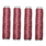 Nähmaschinen Nähgarn 200 m 4 x 50m Polyester 40/2 altrosa (1062)