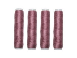 Nähmaschinen Nähgarn 200 m 4 x 50m Polyester 40/2 altrosa (1073)