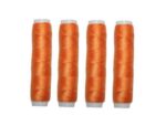 Nähmaschinen Nähgarn 200 m 4 x 50m Polyester 40/2 mandarine (1081)