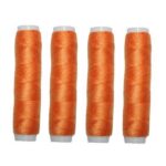 Nähmaschinen Nähgarn 200 m 4 x 50m Polyester 40/2 mandarine (1081)