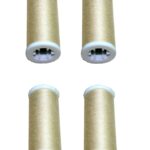 Nähmaschinen Nähgarn 400 m 4 x 100 m Polyester 40/2 hellbeige (1034)