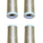 Nähmaschinen Nähgarn 400m 4 x 100m Polyester 40/2 beige (1035)