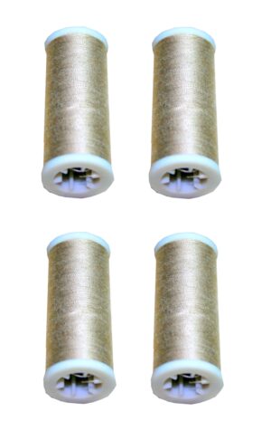 Nähmaschinen Nähgarn 400m 4 x 100m Polyester 40/2 beige (1035)