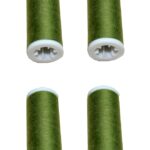 Nähmaschinen Nähgarn 400 m 4 x 100 m Polyester 40/2 oliv (1049)