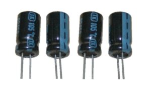 Elko Elektrolytkondensator Kondensator 10uF 25V 105°C 4 Stück (0048)