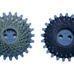 Sternzwirn Baumwolle 2 Stück je 20 m blau (0014)