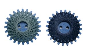 Sternzwirn Baumwolle 2 Stück je 20 m blau (0014)