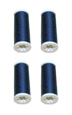 Nähmaschinen Nähgarn 400m 4 x 100m Polyester 40/2 dunkel blau (1028)