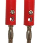 Bananenstecker Stecker 4 mm rot 2 Stück (0070)