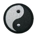 Aufnäher Bügelbild Aufbügler Yin und Yang 54 mm (1090)