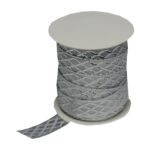 Geschenkband Schleifenband Dekoband silber 3m 10mm (0045)