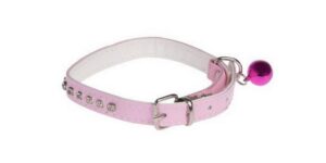 Katzenhalsband mit Glöckchen und Gummizug (0044)