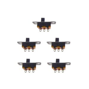 Mini Schiebeschalter Schalter S1503 3pin 4mm ON-ON 5 Stück (0103)