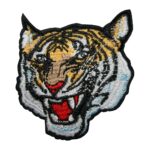 Aufnäher Bügelbild Aufbügler Tiger 80x70mm (1063)