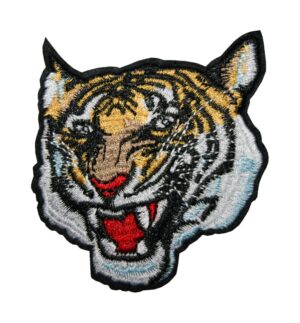 Aufnäher Bügelbild Aufbügler Tiger 80x70mm (1063)