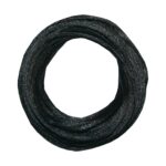 Satinkordel Satinschnur Kordel Satinfaden 10 m 2 mm schwarz (0039)